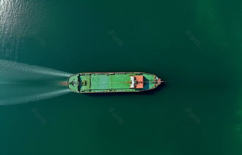轮船以美丽的波浪形状全速运输在大海上,高清,摄影图,摄影图片,图片大全,摄影图免费下载